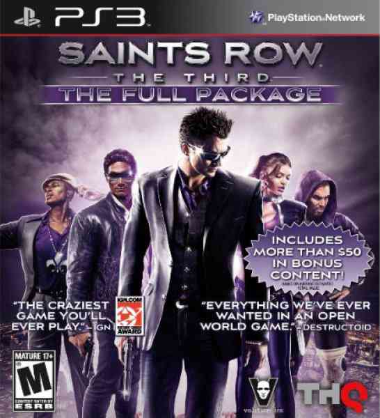 Saints Row The Third The Full Package Ps3